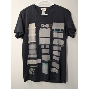 Vintage Diesel Black Graphic T-Shirt Women's Small